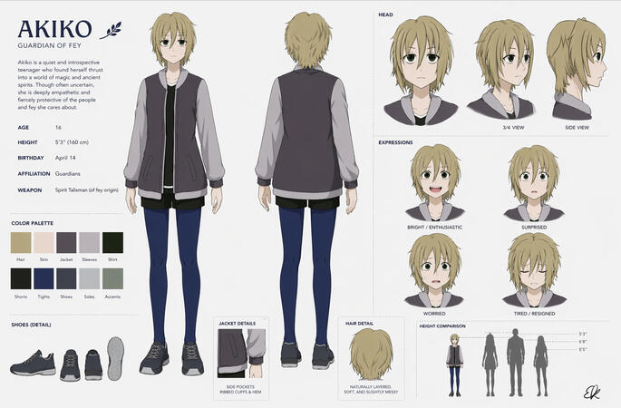 🎨 Character Design Full character turnaround and expression sheet demonstrating character development, consistency, and production-ready design documentation. 🎨 Character Design Full character turnaround and expression sheet demonstrating character development, consistency, and production-ready design documentation.
